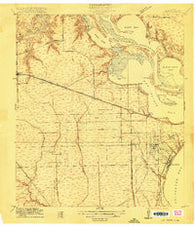 La Porte Texas Historical topographic map, 1:24000 scale, 7.5 X 7.5 Minute, Year 1916