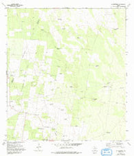 La Reforma Texas Historical topographic map, 1:24000 scale, 7.5 X 7.5 Minute, Year 1972