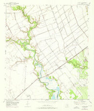 La Salle Texas Historical topographic map, 1:24000 scale, 7.5 X 7.5 Minute, Year 1952