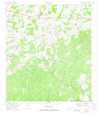 La Vernia SW Texas Historical topographic map, 1:24000 scale, 7.5 X 7.5 Minute, Year 1958