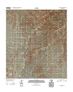 La Boquilla Texas Historical topographic map, 1:24000 scale, 7.5 X 7.5 Minute, Year 2012