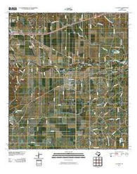 La Coste Texas Historical topographic map, 1:24000 scale, 7.5 X 7.5 Minute, Year 2010
