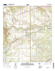 La Coste Texas Current topographic map, 1:24000 scale, 7.5 X 7.5 Minute, Year 2016