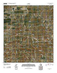 La Coste NE Texas Historical topographic map, 1:24000 scale, 7.5 X 7.5 Minute, Year 2010