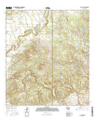 La Coste NE Texas Current topographic map, 1:24000 scale, 7.5 X 7.5 Minute, Year 2016