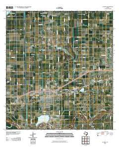 La Feria Texas Historical topographic map, 1:24000 scale, 7.5 X 7.5 Minute, Year 2010