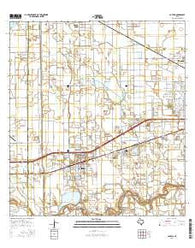 La Feria Texas Current topographic map, 1:24000 scale, 7.5 X 7.5 Minute, Year 2016