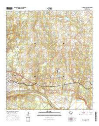 La Grange East Texas Current topographic map, 1:24000 scale, 7.5 X 7.5 Minute, Year 2016