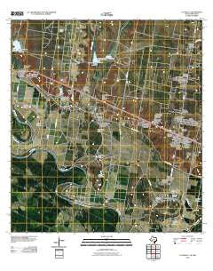 La Grulla Texas Historical topographic map, 1:24000 scale, 7.5 X 7.5 Minute, Year 2010