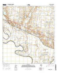 La Grulla Texas Current topographic map, 1:24000 scale, 7.5 X 7.5 Minute, Year 2016