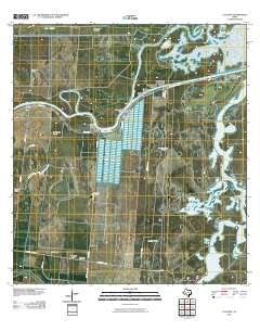La Leona Texas Historical topographic map, 1:24000 scale, 7.5 X 7.5 Minute, Year 2010