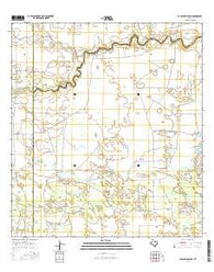 La Paloma Ranch Texas Current topographic map, 1:24000 scale, 7.5 X 7.5 Minute, Year 2016