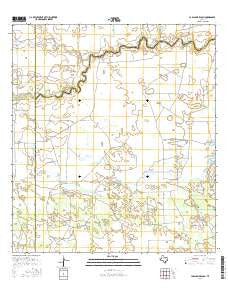 La Paloma Ranch Texas Current topographic map, 1:24000 scale, 7.5 X 7.5 Minute, Year 2016