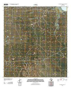 La Parra Ranch Texas Historical topographic map, 1:24000 scale, 7.5 X 7.5 Minute, Year 2010
