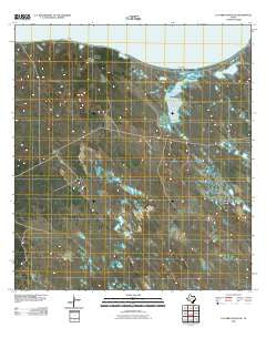 La Parra Ranch NE Texas Historical topographic map, 1:24000 scale, 7.5 X 7.5 Minute, Year 2010