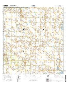 La Parra Ranch SE Texas Current topographic map, 1:24000 scale, 7.5 X 7.5 Minute, Year 2016