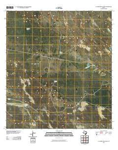 La Parra Ranch SW Texas Historical topographic map, 1:24000 scale, 7.5 X 7.5 Minute, Year 2010