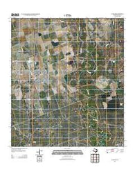 La Pryor Texas Historical topographic map, 1:24000 scale, 7.5 X 7.5 Minute, Year 2013