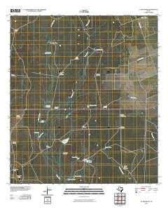 La Pryor NW Texas Historical topographic map, 1:24000 scale, 7.5 X 7.5 Minute, Year 2010