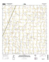 La Reforma Texas Current topographic map, 1:24000 scale, 7.5 X 7.5 Minute, Year 2016