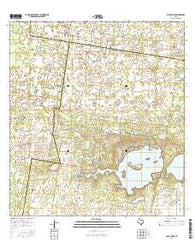 La Sal Vieja Texas Current topographic map, 1:24000 scale, 7.5 X 7.5 Minute, Year 2016