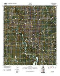 La Salle Texas Historical topographic map, 1:24000 scale, 7.5 X 7.5 Minute, Year 2010