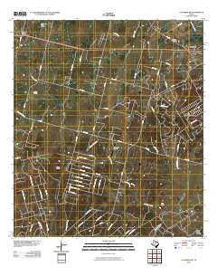 La Vernia SW Texas Historical topographic map, 1:24000 scale, 7.5 X 7.5 Minute, Year 2010
