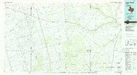 Lacy Creek Texas Historical topographic map, 1:100000 scale, 30 X 60 Minute, Year 1986