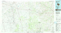 Lacy Creek Texas Historical topographic map, 1:100000 scale, 30 X 60 Minute, Year 1986