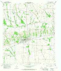 Ladonia Texas Historical topographic map, 1:24000 scale, 7.5 X 7.5 Minute, Year 1964