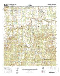 Lady Bird Johnson Park Texas Current topographic map, 1:24000 scale, 7.5 X 7.5 Minute, Year 2016