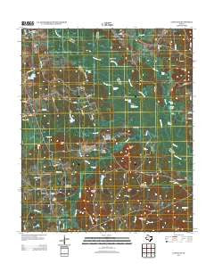 Lafayette Texas Historical topographic map, 1:24000 scale, 7.5 X 7.5 Minute, Year 2013