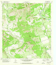 Laguna Texas Historical topographic map, 1:24000 scale, 7.5 X 7.5 Minute, Year 1974