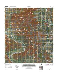 Laguna Texas Historical topographic map, 1:24000 scale, 7.5 X 7.5 Minute, Year 2012