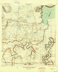 Laguna Atascosa Texas Historical topographic map, 1:31680 scale, 7.5 X 7.5 Minute, Year 1936