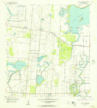Laguna Atascosa Texas Historical topographic map, 1:24000 scale, 7.5 X 7.5 Minute, Year 1956