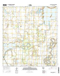 Laguna Atascosa Texas Current topographic map, 1:24000 scale, 7.5 X 7.5 Minute, Year 2016