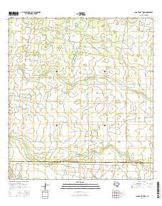 Laguna Del Toro Texas Current topographic map, 1:24000 scale, 7.5 X 7.5 Minute, Year 2016
