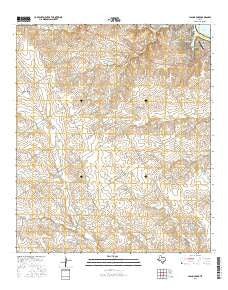 Laguna Park Texas Current topographic map, 1:24000 scale, 7.5 X 7.5 Minute, Year 2016