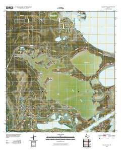 Laguna Vista Texas Historical topographic map, 1:24000 scale, 7.5 X 7.5 Minute, Year 2010