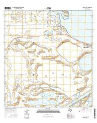 Laguna Vista Texas Current topographic map, 1:24000 scale, 7.5 X 7.5 Minute, Year 2016