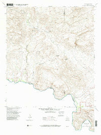 Lajitas Texas Historical topographic map, 1:24000 scale, 7.5 X 7.5 Minute, Year 1971