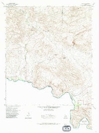 Lajitas Texas Historical topographic map, 1:24000 scale, 7.5 X 7.5 Minute, Year 1971