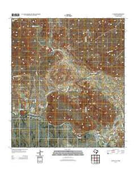 Lajitas Texas Historical topographic map, 1:24000 scale, 7.5 X 7.5 Minute, Year 2013