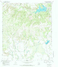 Lake Abilene Texas Historical topographic map, 1:24000 scale, 7.5 X 7.5 Minute, Year 1967