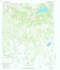 Lake Abilene Texas Historical topographic map, 1:24000 scale, 7.5 X 7.5 Minute, Year 1967
