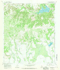Lake Abilene Texas Historical topographic map, 1:24000 scale, 7.5 X 7.5 Minute, Year 1967
