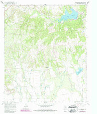 Lake Abilene Texas Historical topographic map, 1:24000 scale, 7.5 X 7.5 Minute, Year 1967