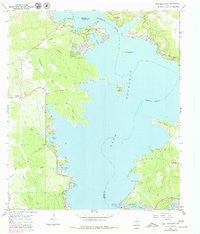 Lake Buchanan Texas Historical topographic map, 1:24000 scale, 7.5 X 7.5 Minute, Year 1967