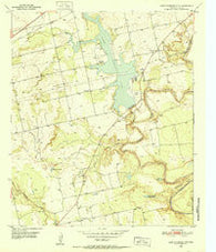 Lake Colorado City Texas Historical topographic map, 1:24000 scale, 7.5 X 7.5 Minute, Year 1950